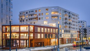 Die HausWirtschaft von Außen im Winter